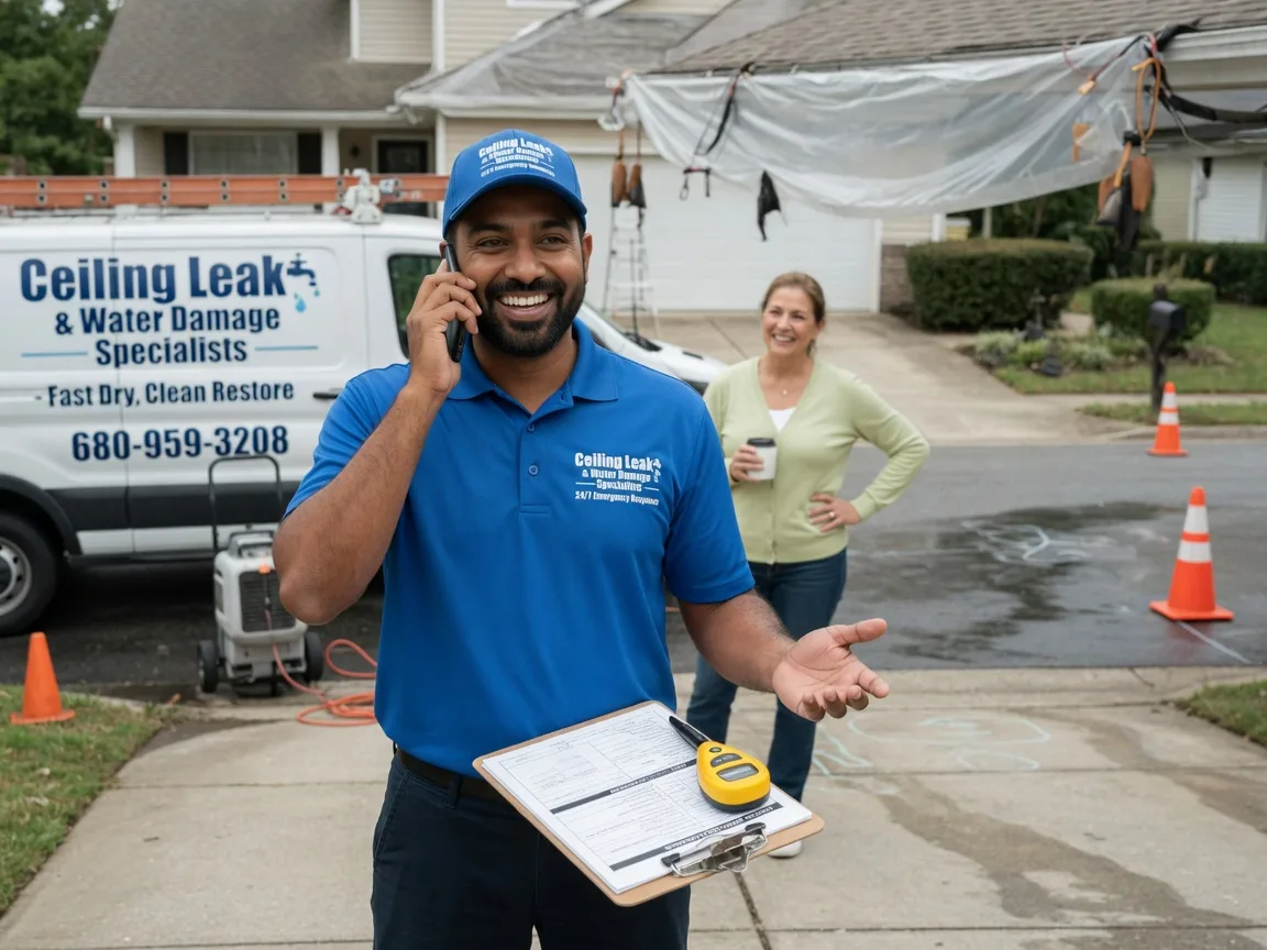 Ceiling Leak Cleanup Harpers Ferry, WV FAQs